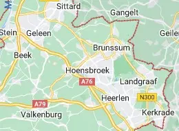 kaart regio Heerlen